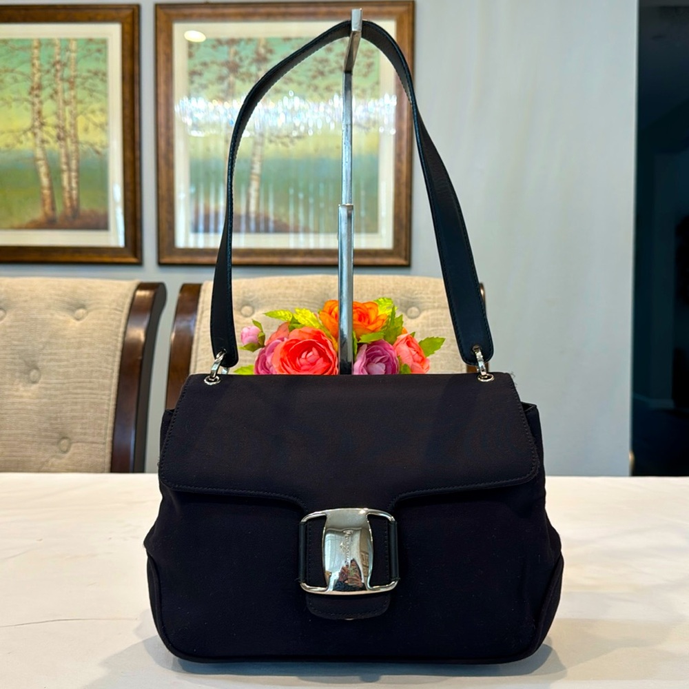 Authentic Salvatore Ferragamo shoulder bag